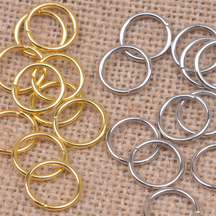 多规格小铁圈 小铁环 开口/闭口圈 diy饰品材料配件手工活加工