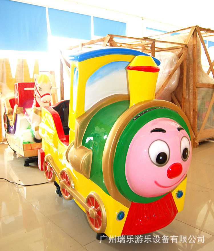 单人投币小火车摇摆机 画屏摇摇车电玩城娱乐设备低价出售