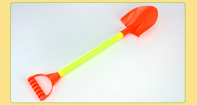 沙滩玩具批发儿童小尖铲过家家工具 户外玩沙塑料铲子玩具