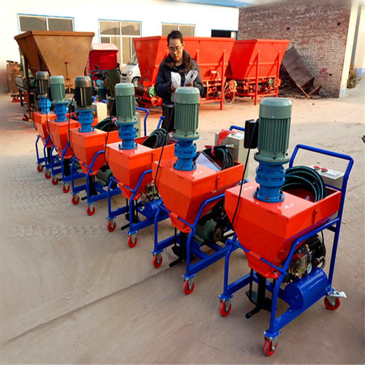 小型墙面快速刮腻子机 全自动多功能腻子喷涂机 喷涂料乳胶漆设备