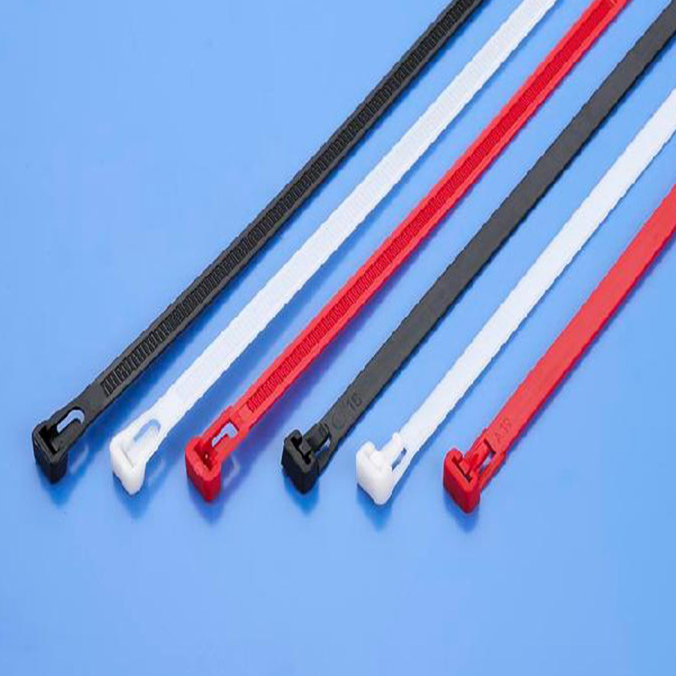 供应活扣式尼龙扎带国标8*500可松式扎