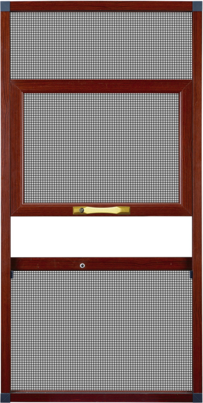 厂家直销 防蚊防盗三推纱窗 铝合金上下推拉金刚网纱窗 定制