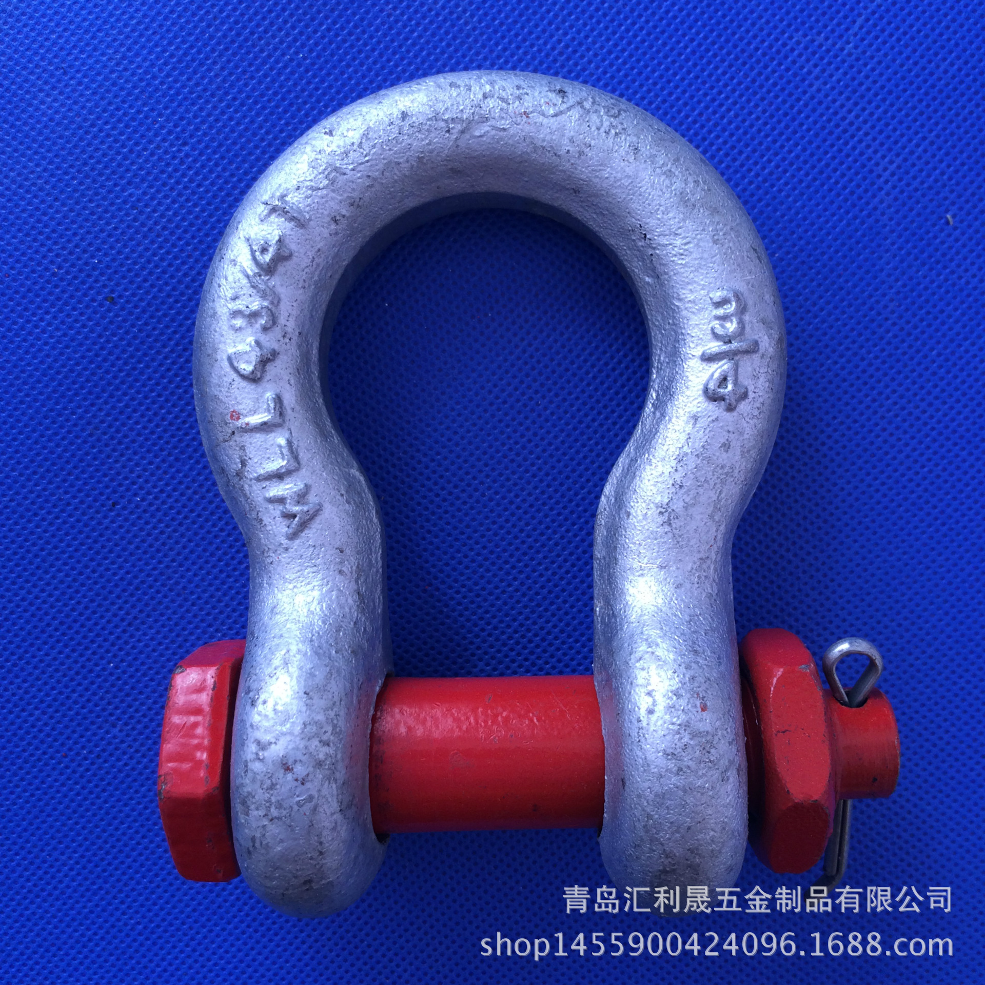 美式模锻g2130弓形卸扣 青岛锻造船用