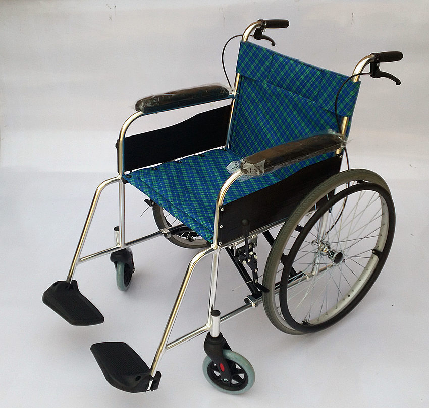 航太铝合金轮椅免充气轮椅北京轮椅批发