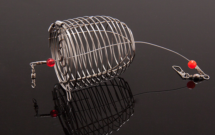 打窝笼 诱饵笼 鱼饵笼 不锈钢金属 钓鱼饵笼钓鱼用品小配件渔具