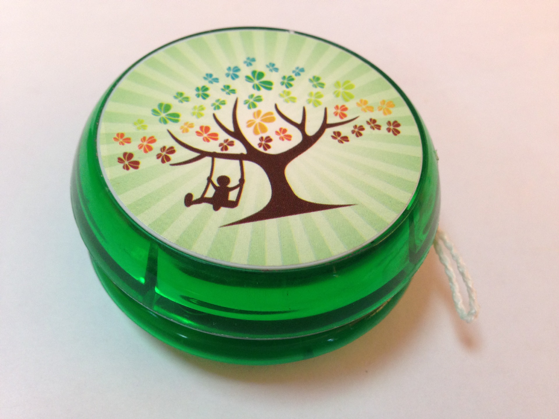 平面可贴不干胶溜溜球 客版悠悠 yoyo 可加印logo 儿童玩具