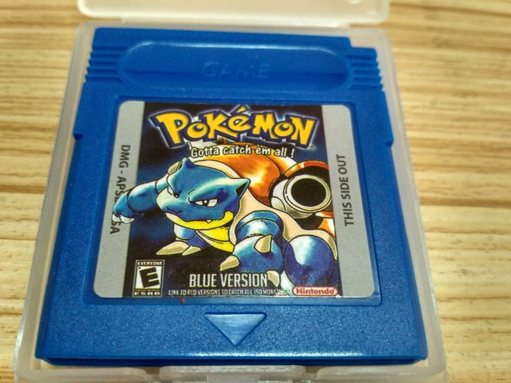 g gbasp游戏卡带 gb卡带 英文版gbc blue