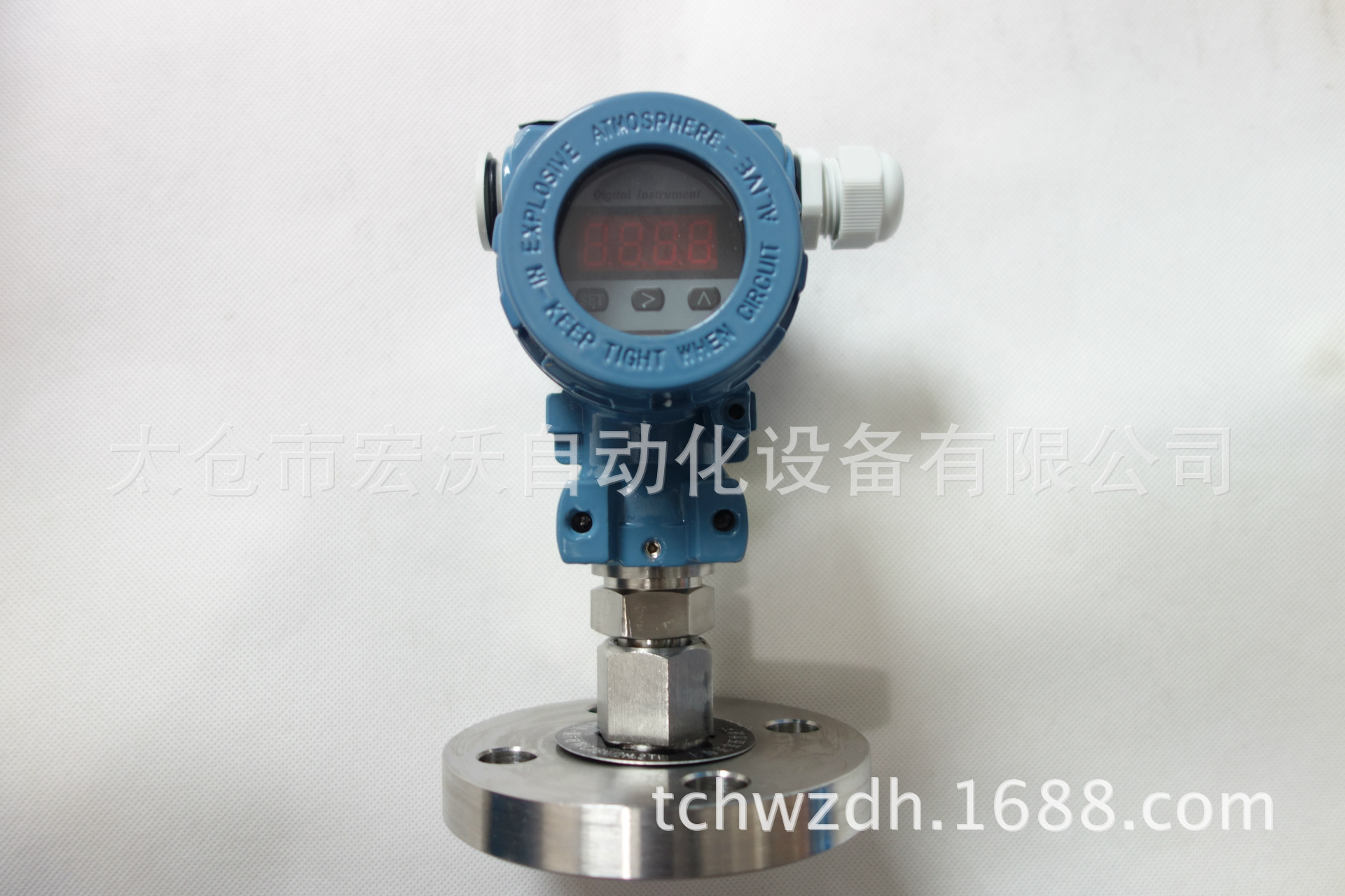 单法兰压力变送器 dn25隔膜式压力变送器 智能数显压力传感器