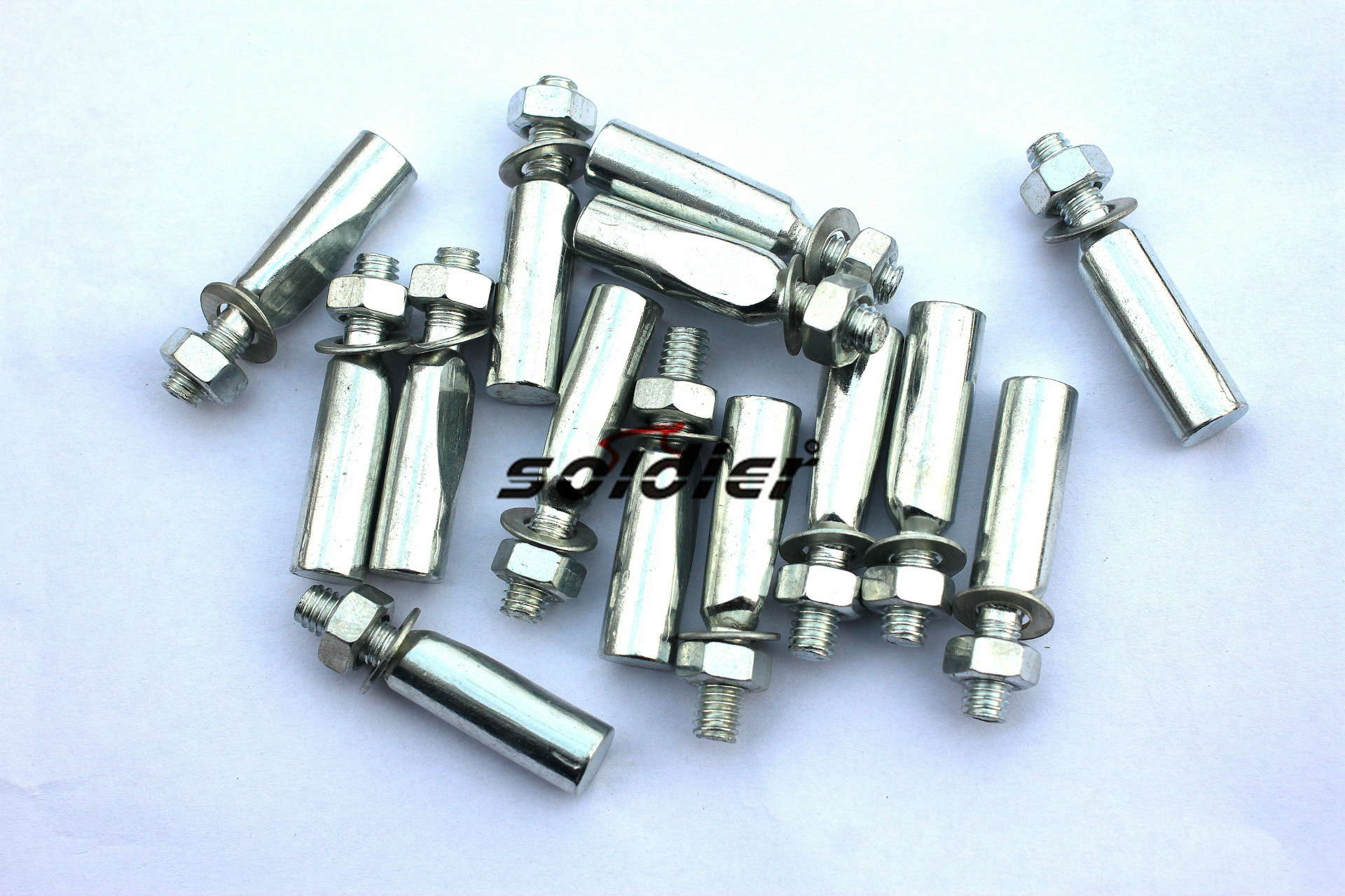 自行车链轮牙盘拐子销钉实心销钉轮盘销子牙盘销钉/9.0mm销钉