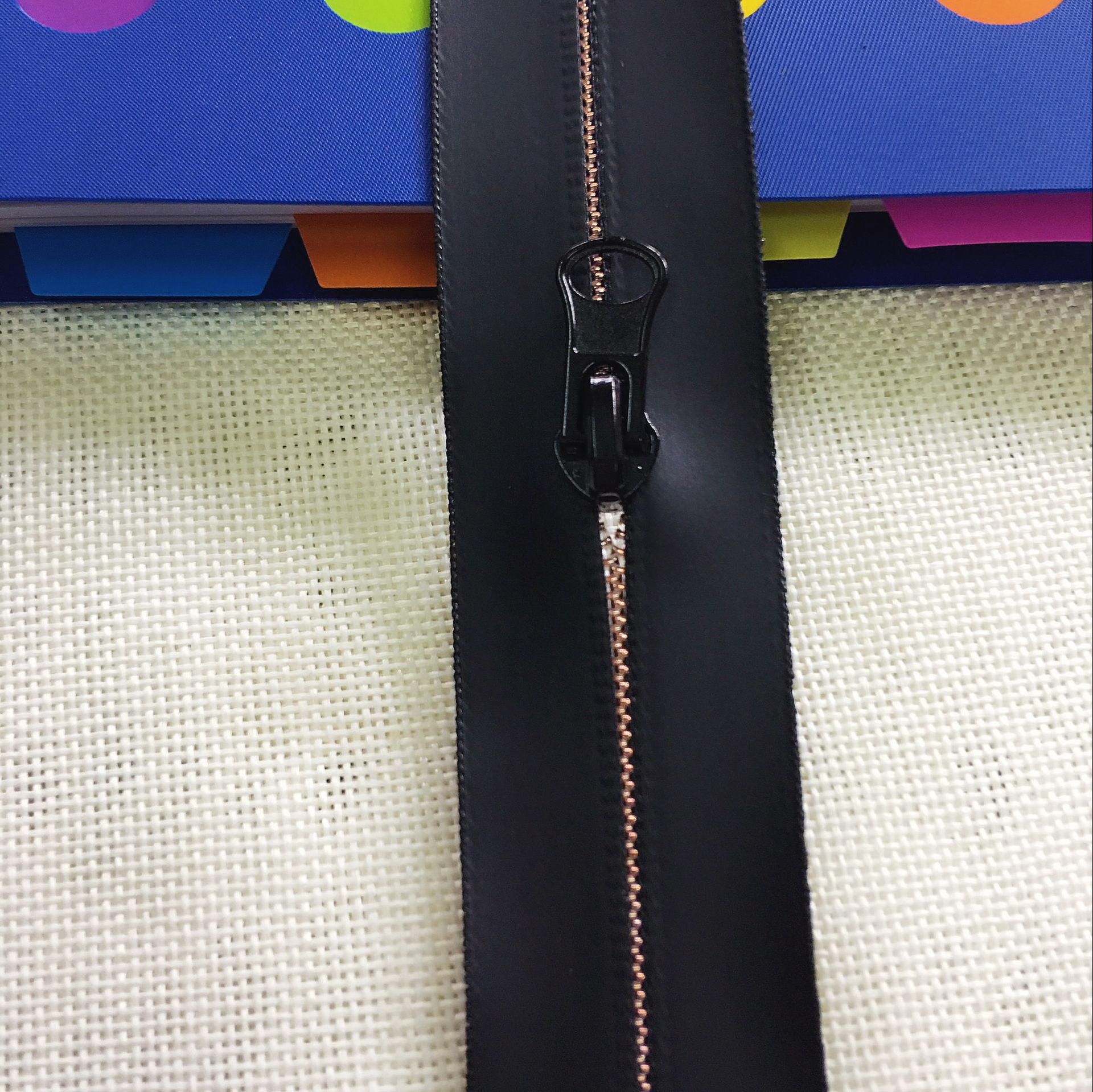 进口5号尼龙韩版电镀土豪金牙拉链7号尼龙玫瑰金牙服装防水拉链