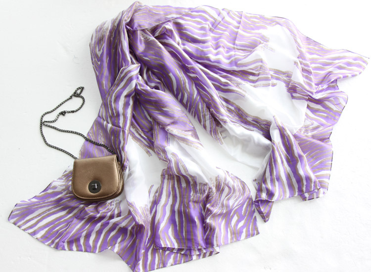 真丝洋纺大长巾