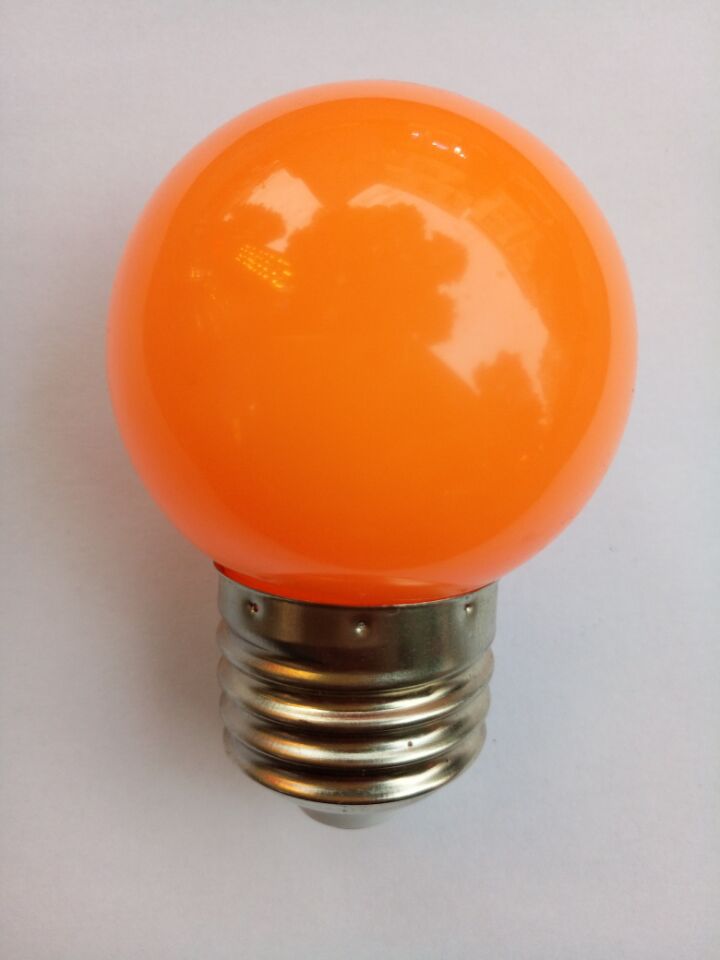 彩色led小球泡婚庆装饰球泡灯圣诞led小彩泡舞台氛围灯泡g45球泡