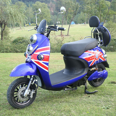 新款小龟王整车发货双灯小龟王电动摩托车双碟刹一键遥控启动60v