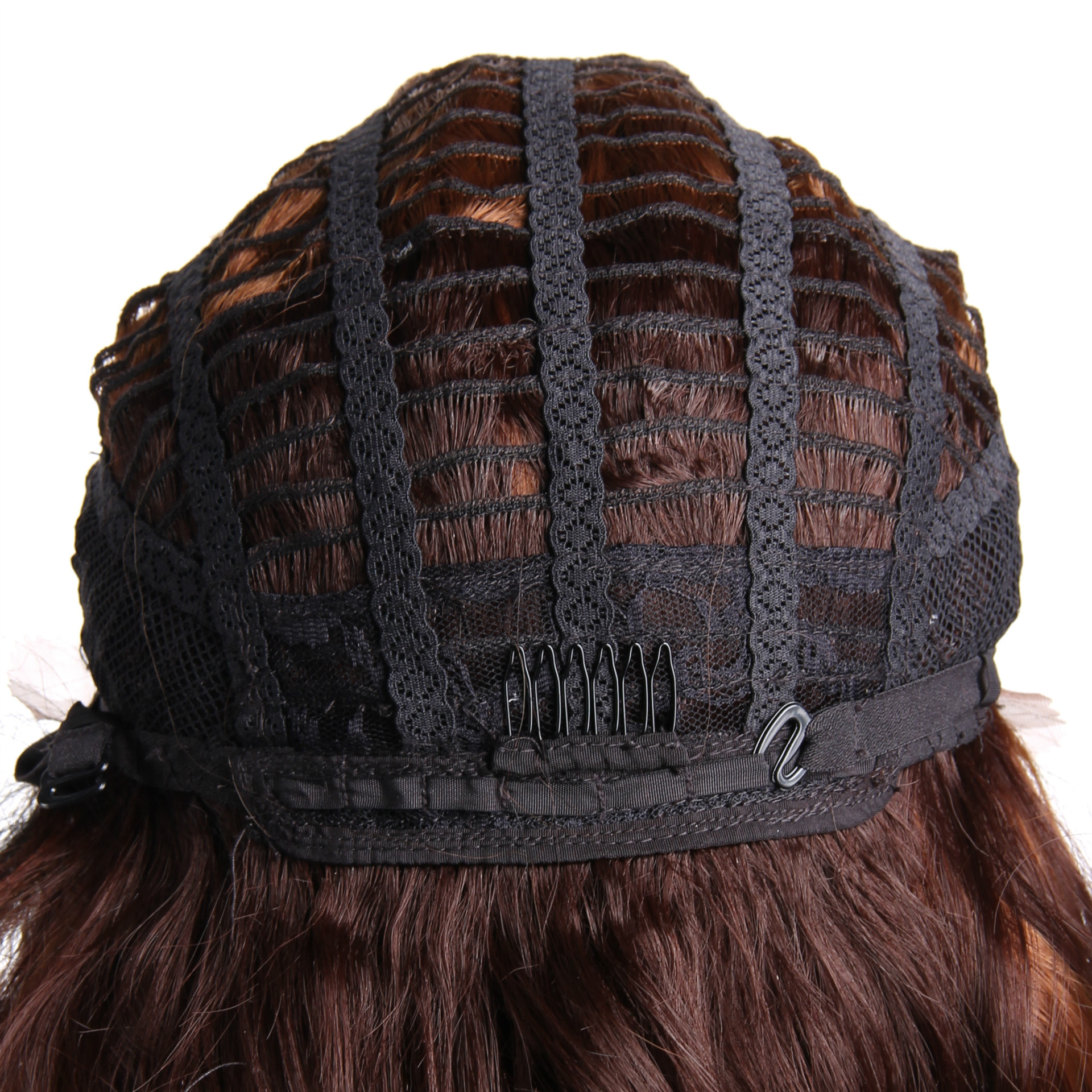 工厂直销大化纤假发头套前蕾丝手勾假发synthetic lace front wig