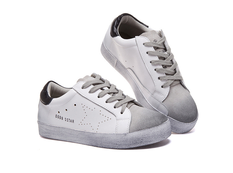 宋仲基同款真皮平底小白鞋脏鞋女单鞋韩版休闲运动板鞋情侣学生潮