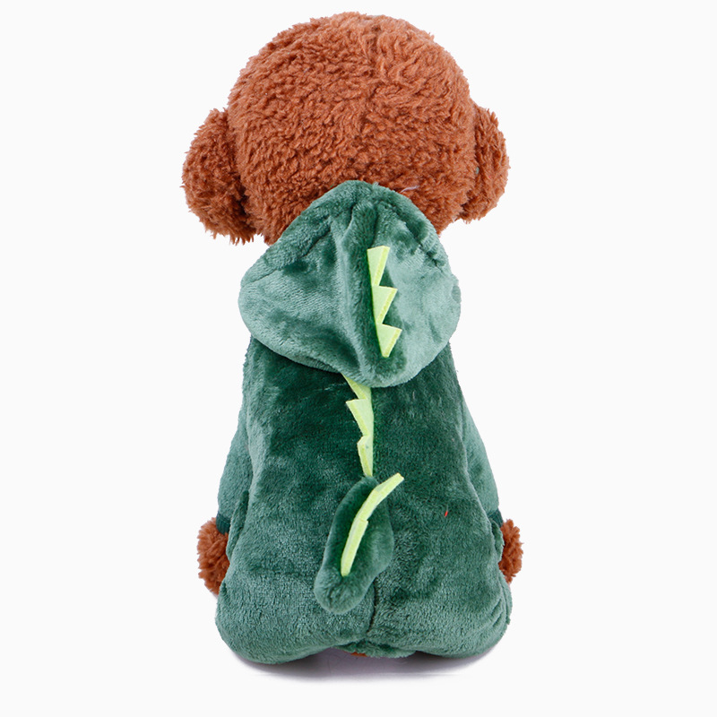 Hot Funny Dog Clothing Puppy Outfits Halloween Dinosaur Costume Dogs Clothes Small Pet Costume