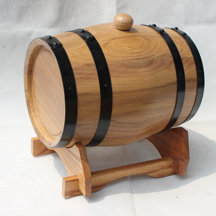 批发定做葡萄酒橡木桶 酿葡萄酒桶 葡萄酒桶 木制酒桶 可定制-木桶