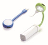 带LED灯的4口USBHUB可照明的USB集线器四口的USB分线器可弯曲HUB