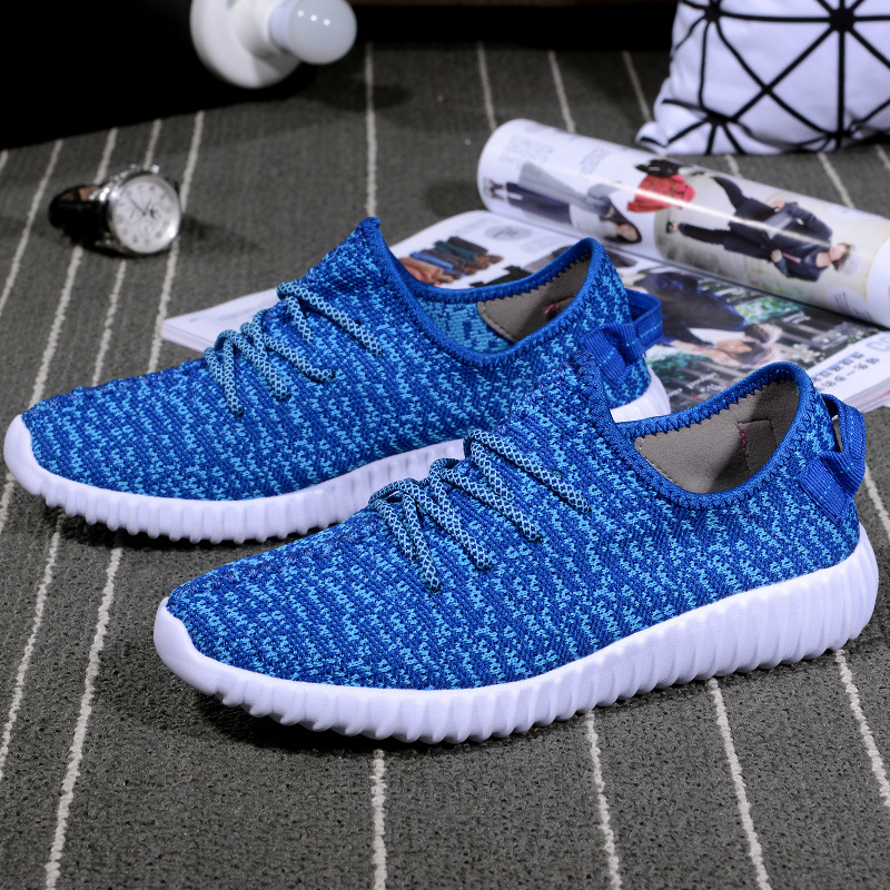 保罗骆驼夏季透气椰子鞋男网布鞋运动潮休闲