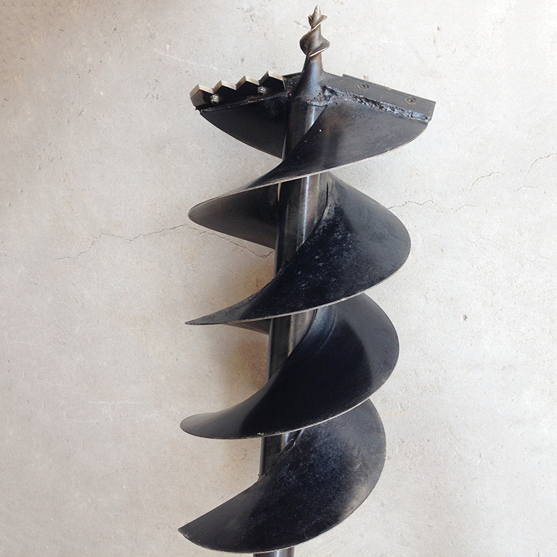 钻头 厂家直销单双叶锰钢合金钻头冰钻 加长杆植物麻花钻头批发