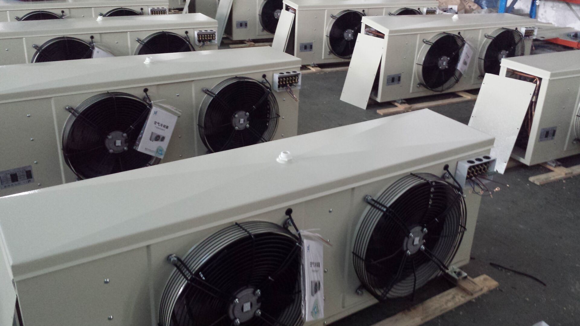 厂家直销标准型 dd-22 d型吊顶式冷风机空气冷却器蒸发器冷库内机