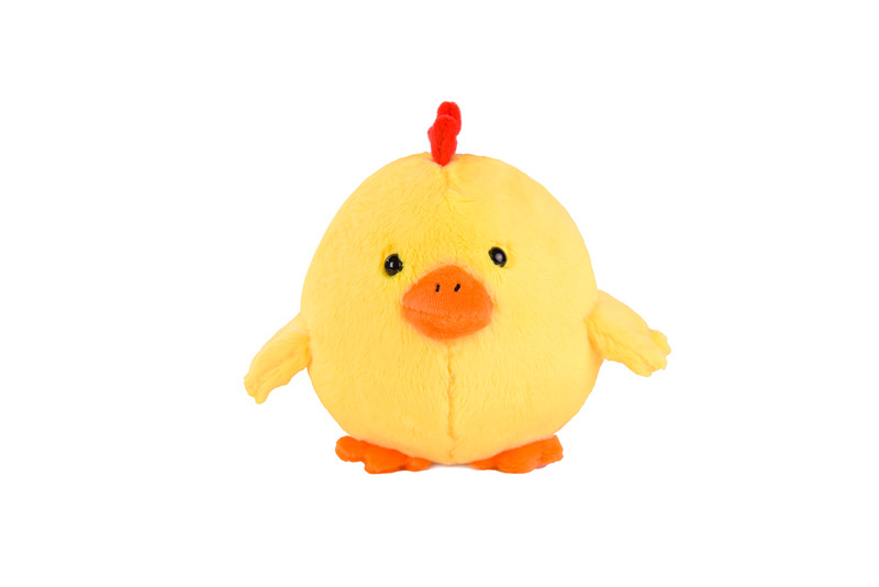 仿真黄色小鸡公仔毛绒玩具布挂件鸡年生肖吉祥物企业礼品定