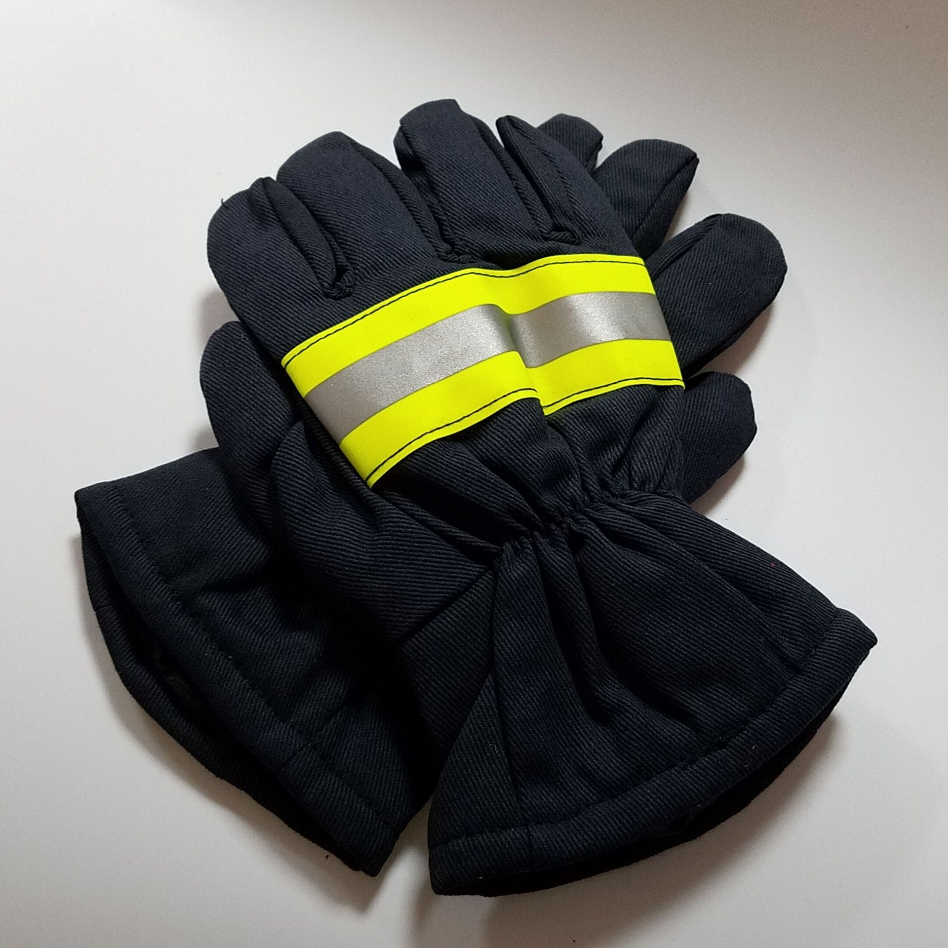 热卖消防手套 隔热手套02款阻燃手套 加厚阻燃隔热消防防火手套