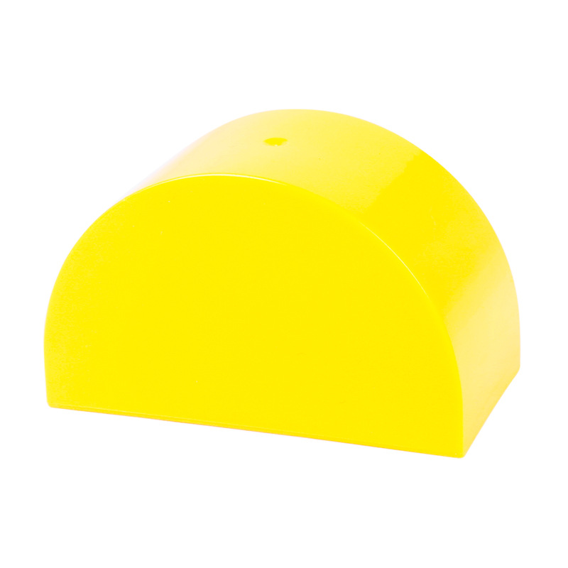 a-宝思智2×4拱形砖/半圆屋顶大颗粒积木散装配件补充散件批发