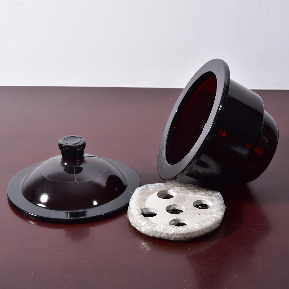 厂价直销棕色干燥器210mm-干燥皿-防潮避光