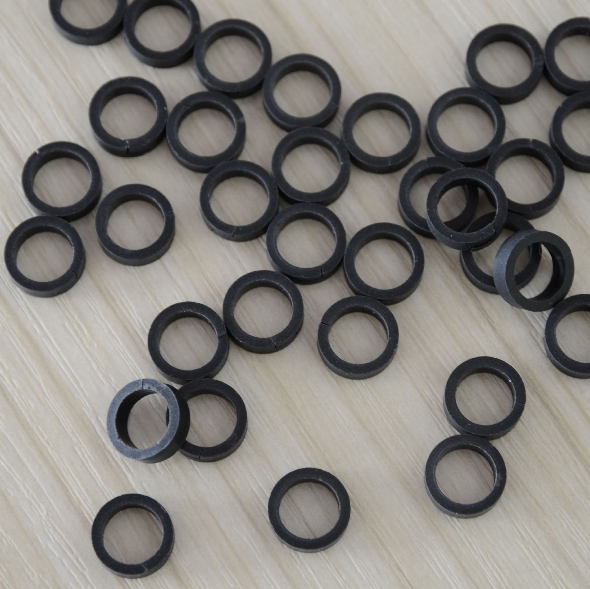 高压打气机打气筒专用碳纤维活塞环 四氟活塞环 高压活塞