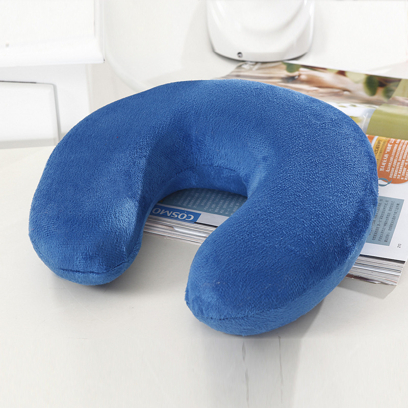 旅行户外u型护颈枕 记忆棉枕头太空记忆枕 慢回弹午休枕u型枕芯
