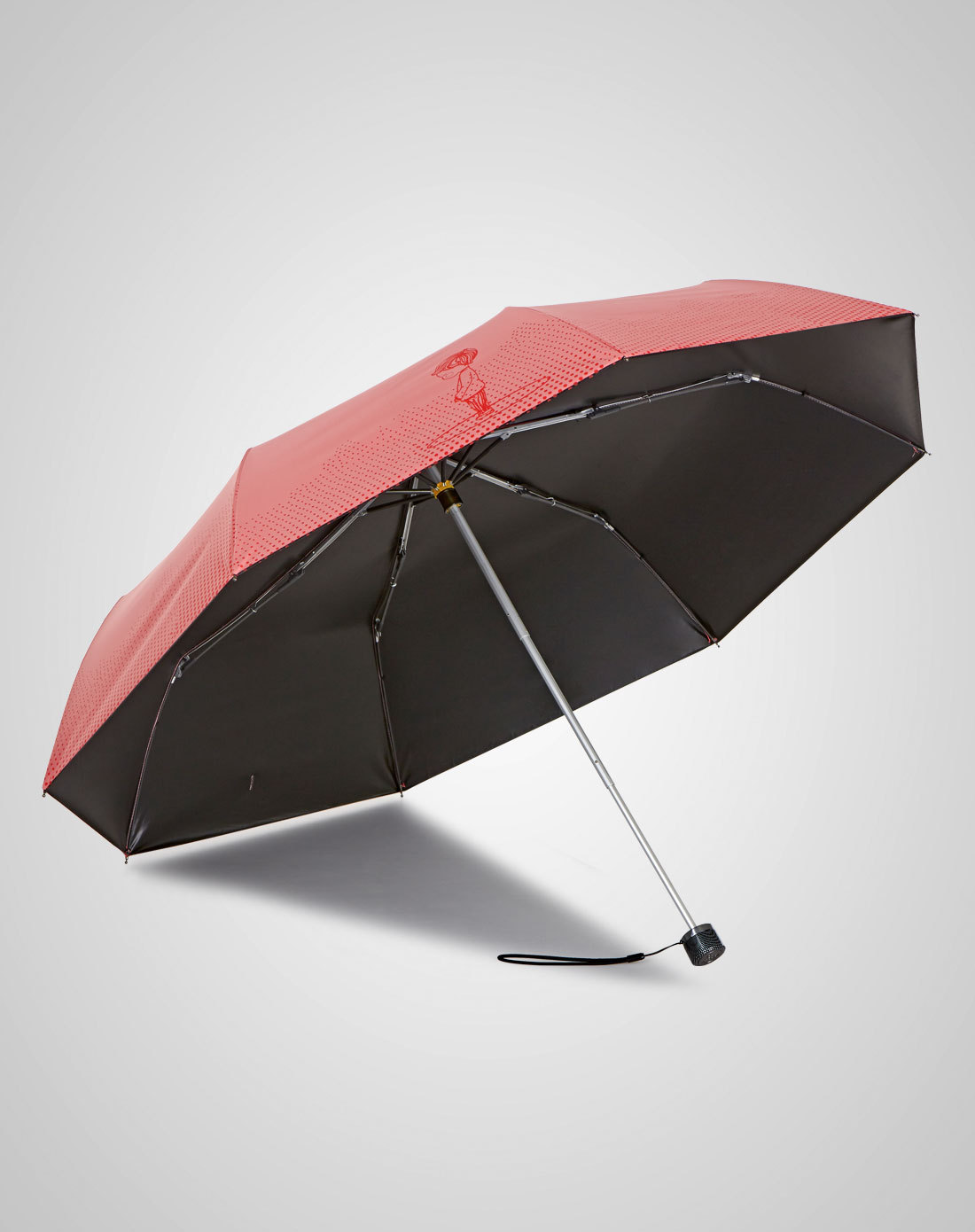 kobold酷波德 德国品牌 时尚超强遮阳伞三折晴雨两用伞