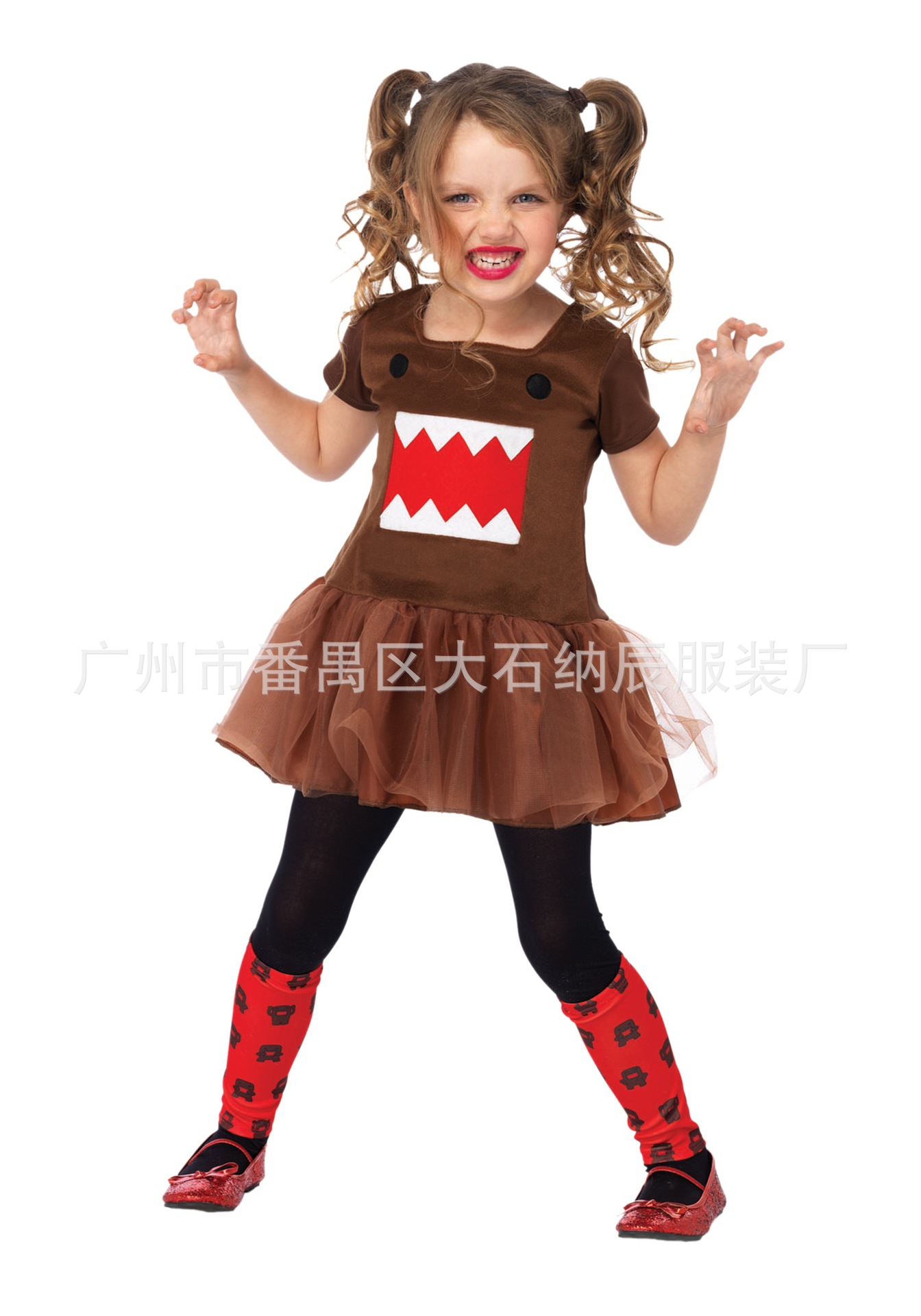 cosplay角色扮演服装怪兽宝宝连衣裙小恶魔鲨鱼小兽动漫表演服