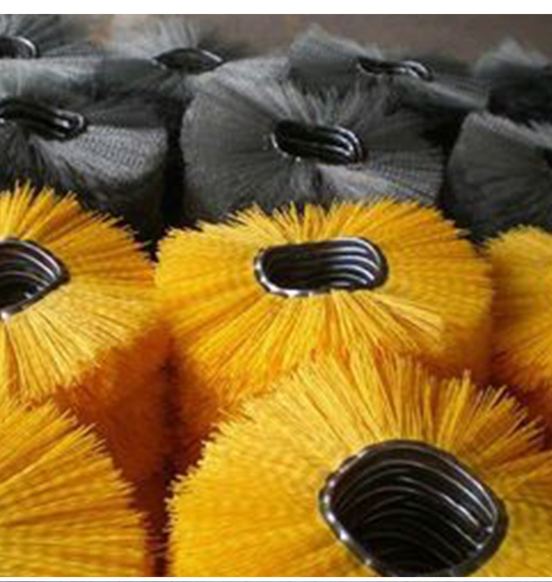 厂家直供扫雪刷 扫雪机专用毛刷 尼龙扫雪刷扫地刷来图批发定制