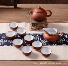 潮州茶具朱泥茶具套装 茶壶 西施壶 套装茶具