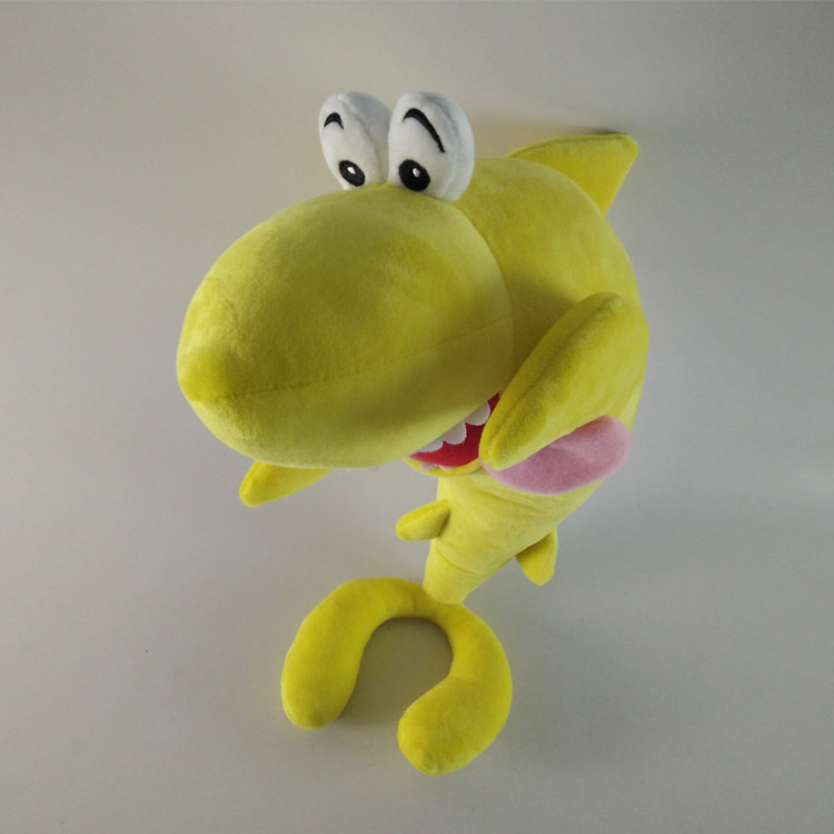 毛绒玩具厂家定制可爱30cm脆脆鲨鱼公仔 礼品大鱼海棠来图订做