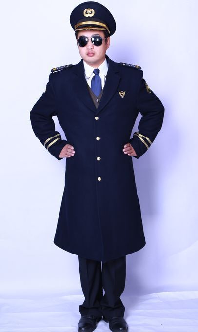 呢子大衣冬季大衣制式工作服冬装制服防寒加厚40麦呢加薄棉