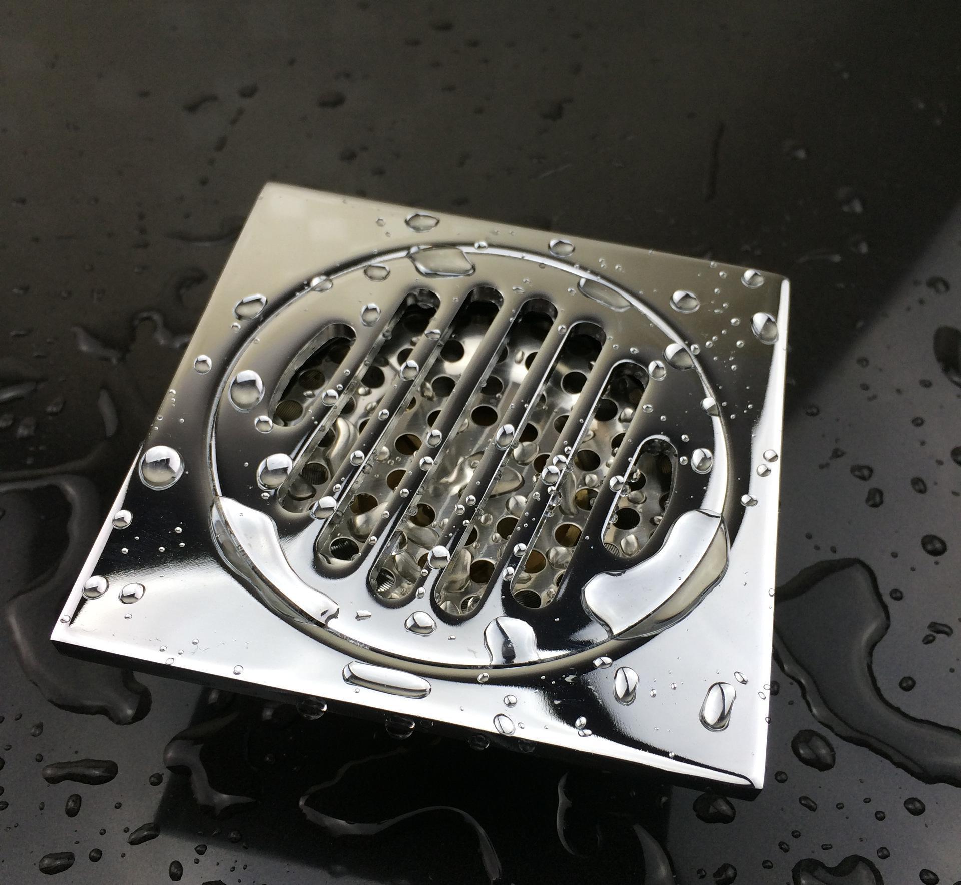 批发 地漏 不锈钢加厚深水防臭地漏 洗衣机地漏