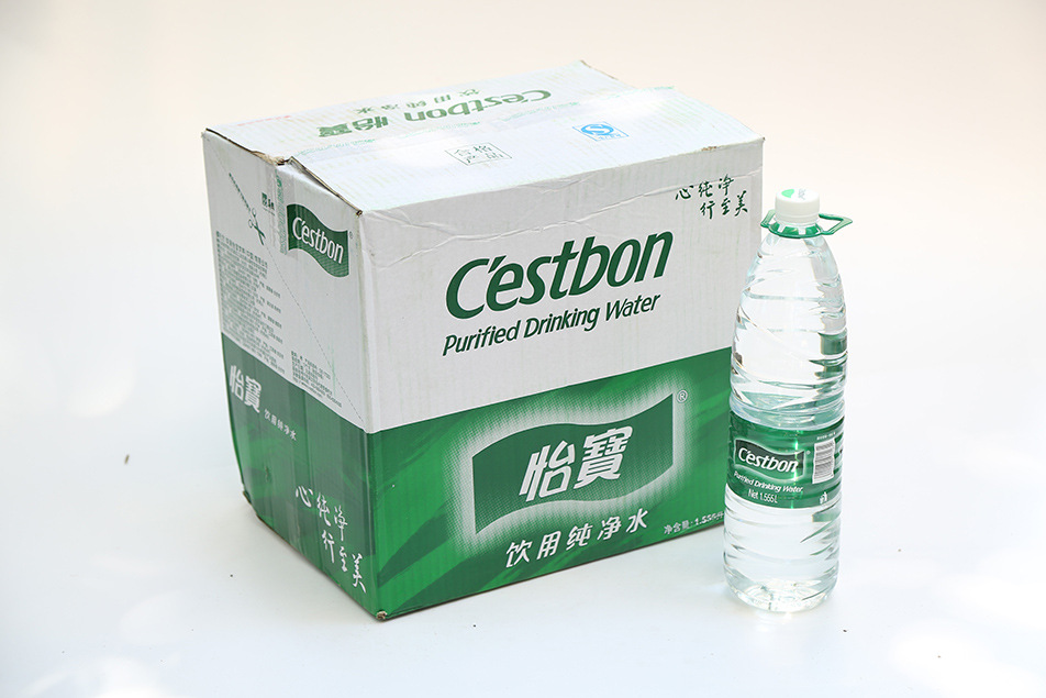 怡宝大瓶饮用纯净水1.555l12瓶长沙发货v0.032方g20kg