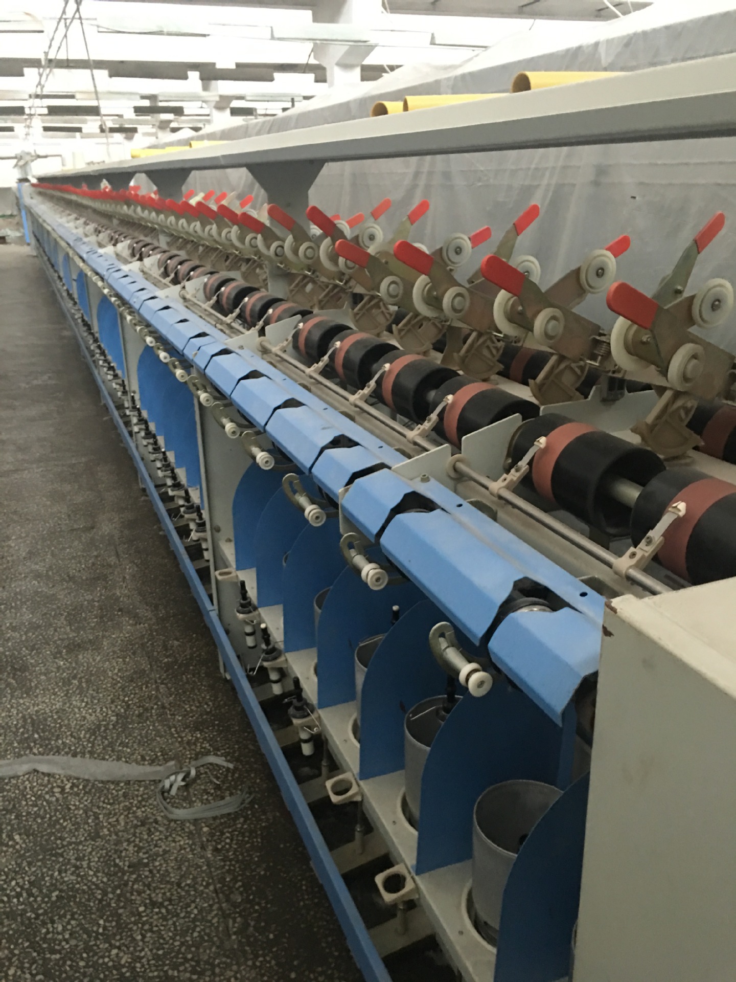 新亚倍捻机128锭9成新