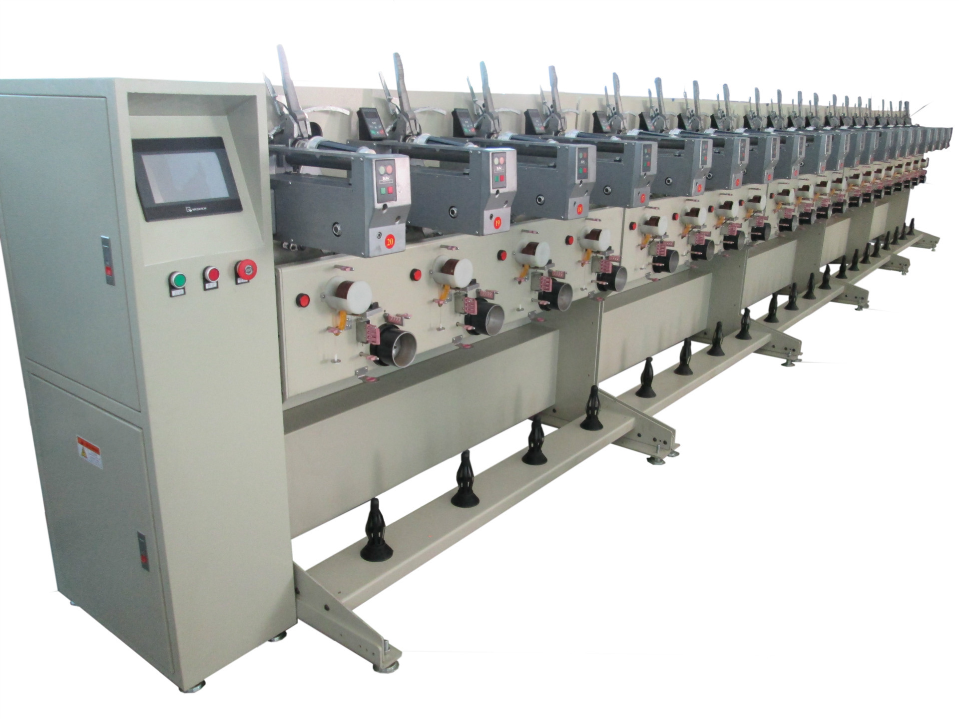 智能高速单锭单电机单变频精密络筒机长期供应现货纱线成型美观