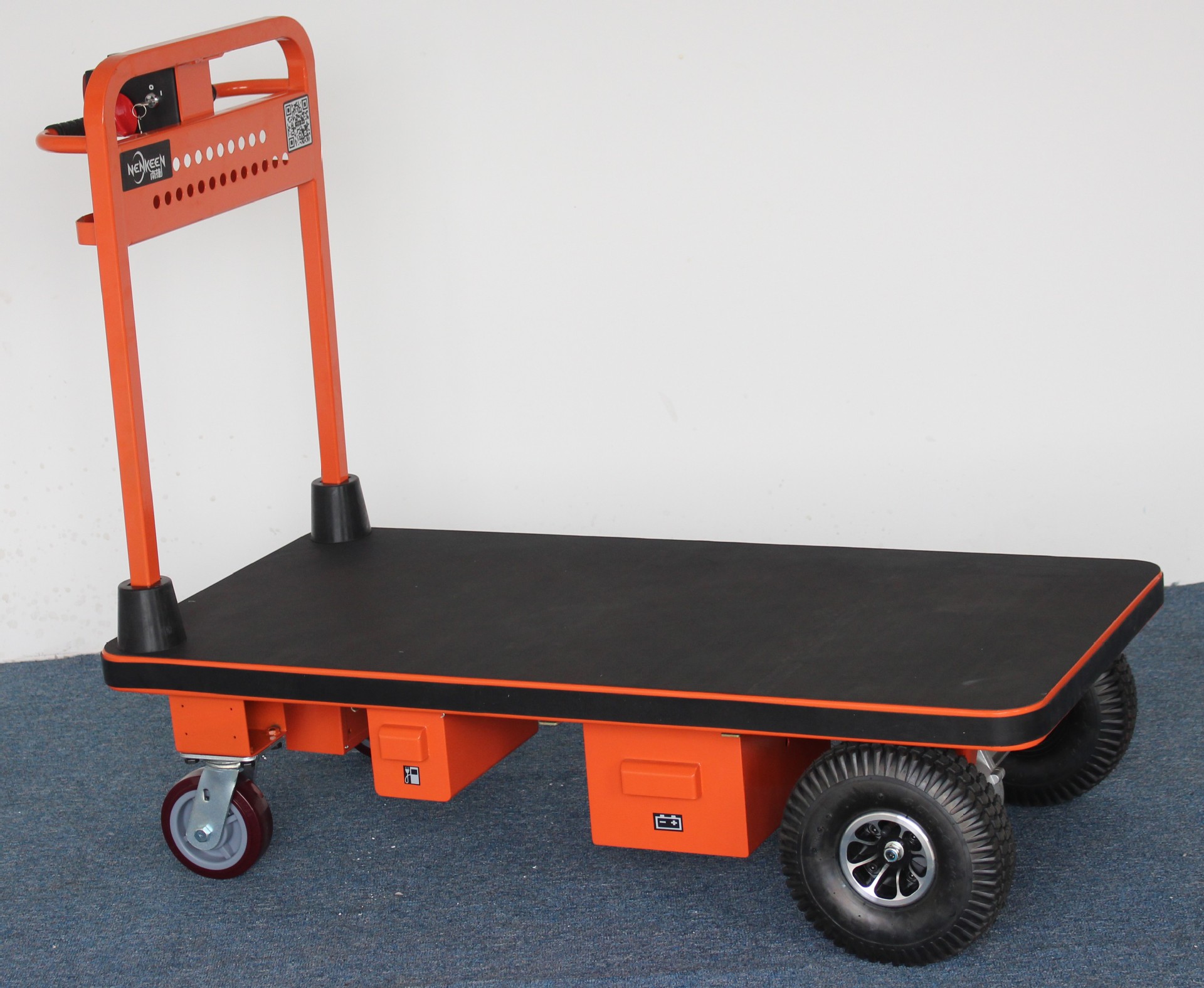 nk-104电动平板车自走式电动搬运车 可载重500kg