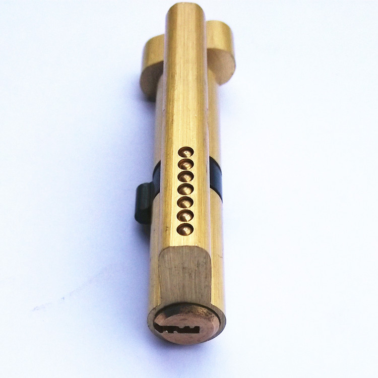 批发室内门全铜锁芯 套装门锁芯小70mm卧室门通用型全铜材质锁芯