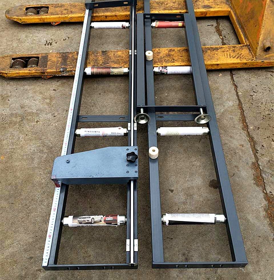 门窗切割机送料架 滚筒送料架 铝合金切割机械 滚筒托料架