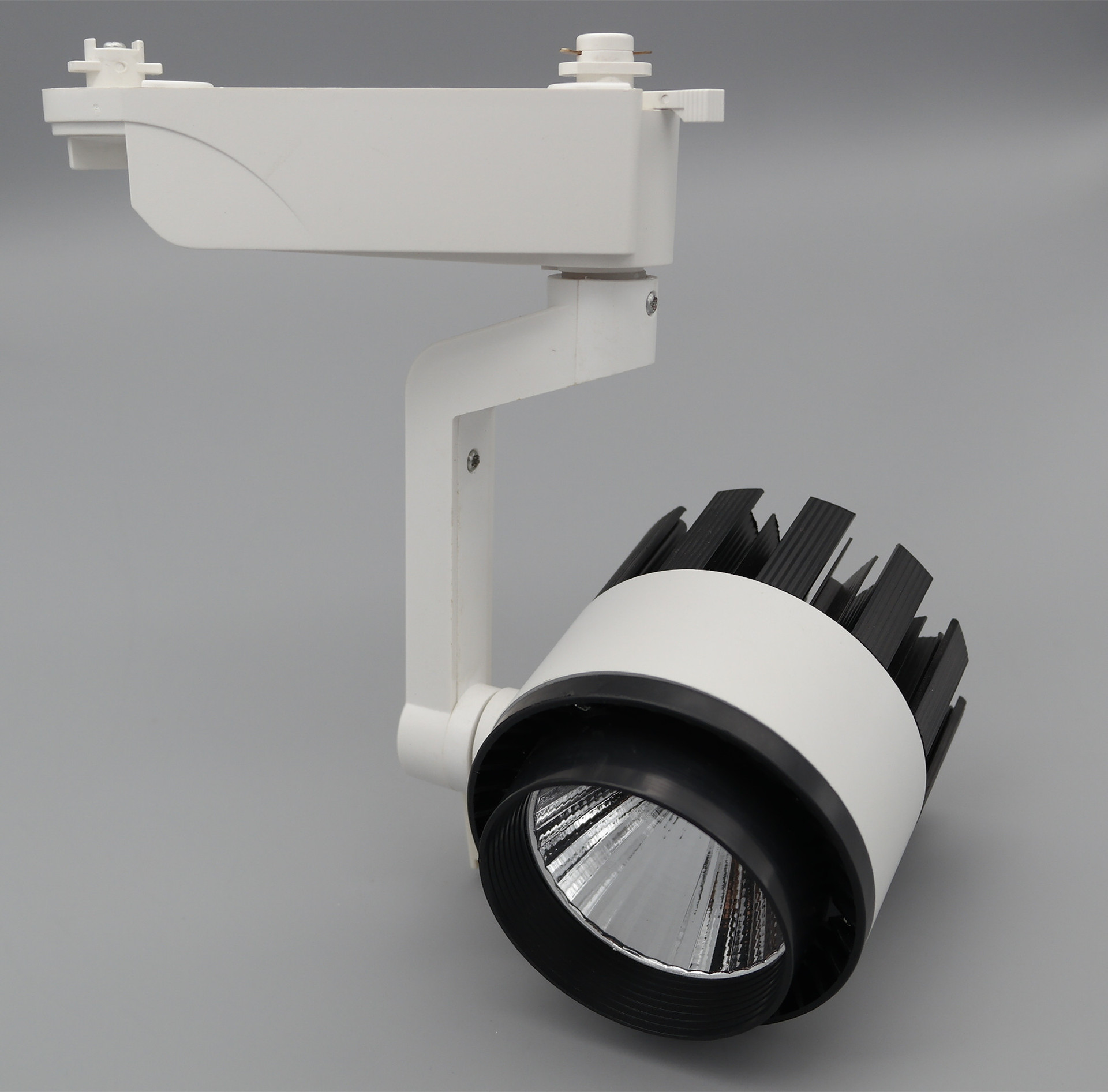 导轨灯套件 射灯套件 一体化导轨灯铝型材商场服装店射灯 20w