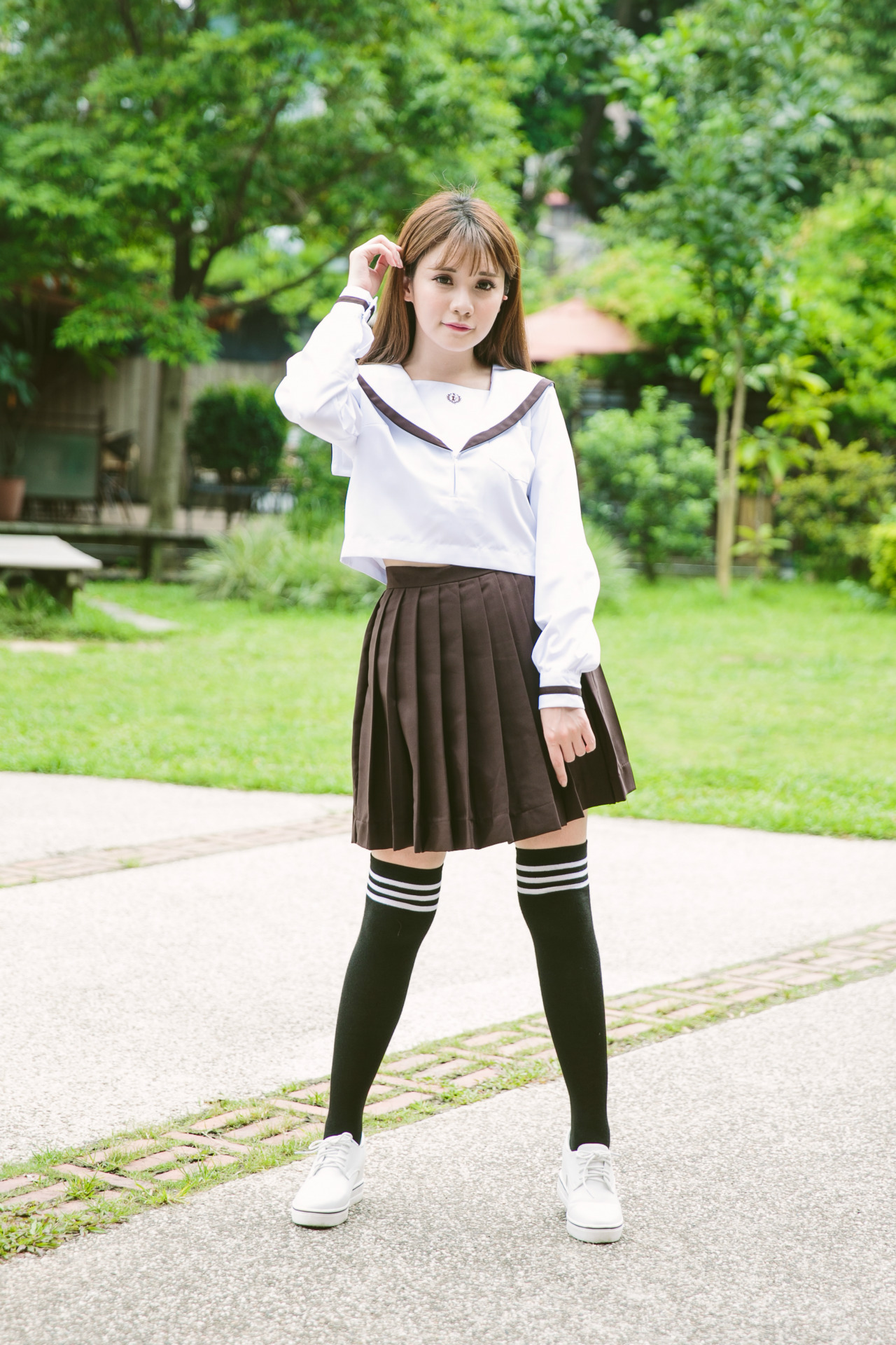 学生演出服_学院风水手服女高日系校班服软jk制服百