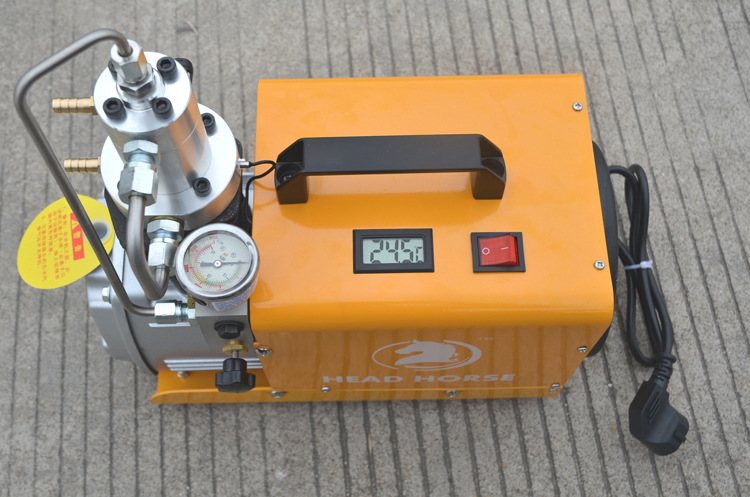厂家批发电动高压气泵30mpa 高压打气机30mpa 高压打气机单杠水冷