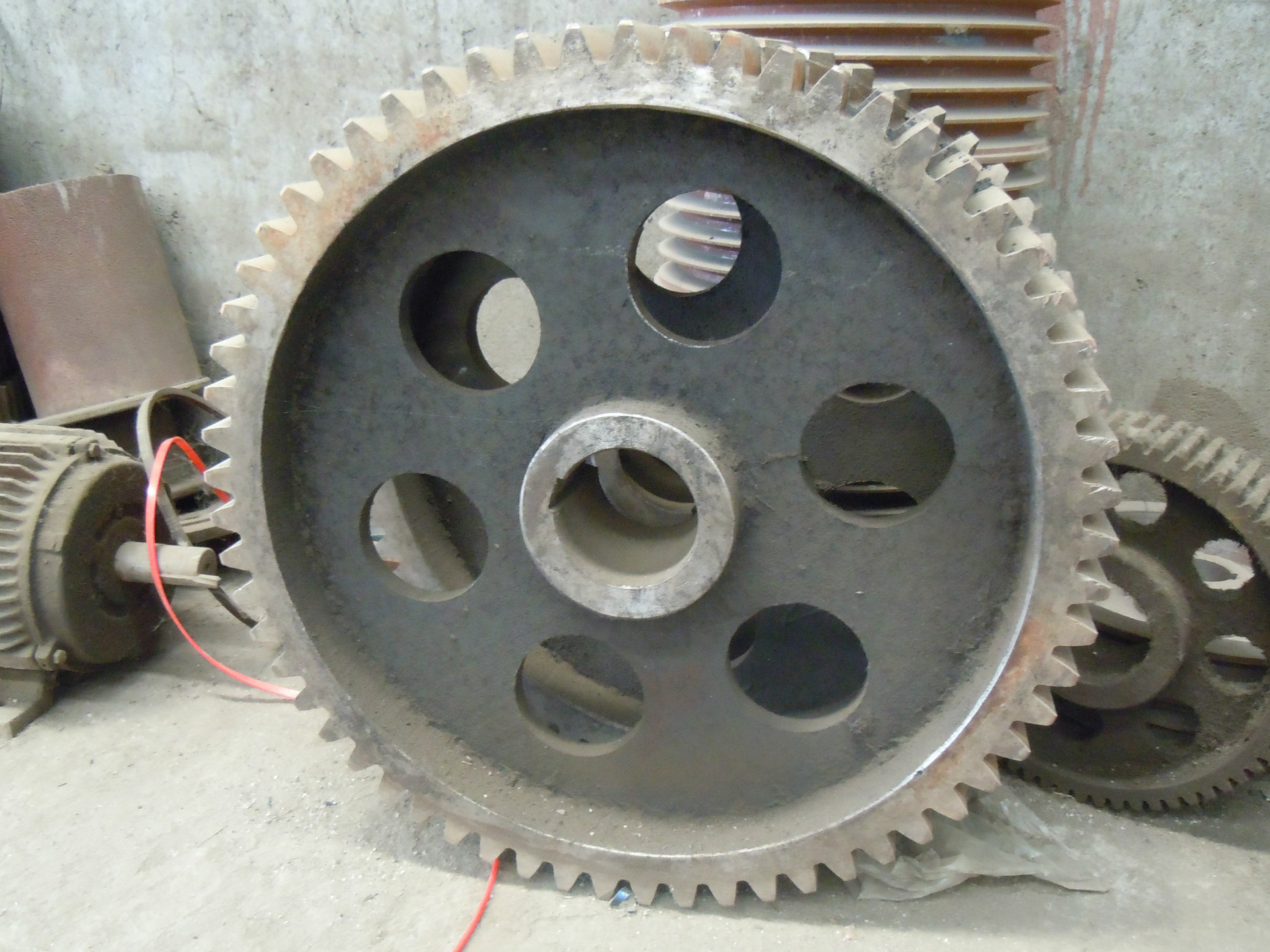 厂家直销 供应js500搅拌机主轴45#钢大齿轮 搅拌机外齿轮 - 齿轮批发