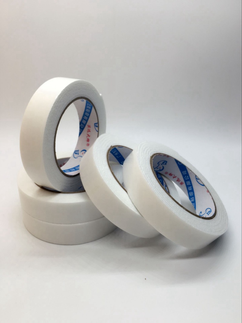 厂家直销高粘泡棉胶带 宽2.4cm*3mpe海棉封装打包双面胶带批发