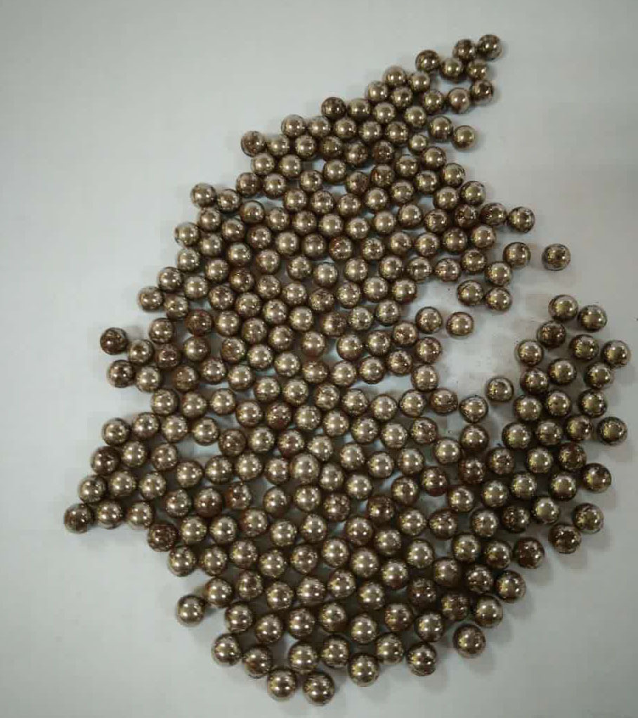 福林 供应 金属抛光 不锈钢钢珠 304 钢珠研磨石 金属抛光磨料